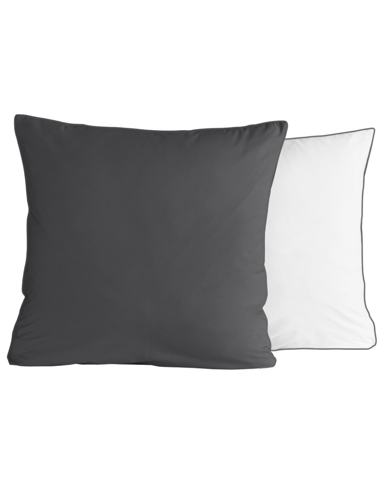 Parure housse de couette percale de...