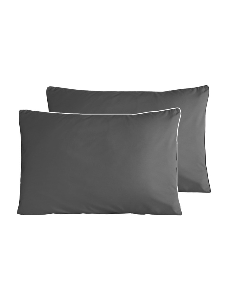 Parure housse de couette percale de...