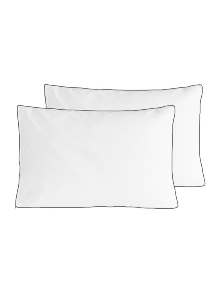 Parure housse de couette percale de...