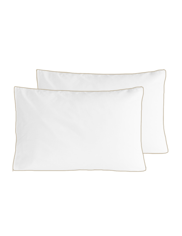 Parure housse de couette percale de...
