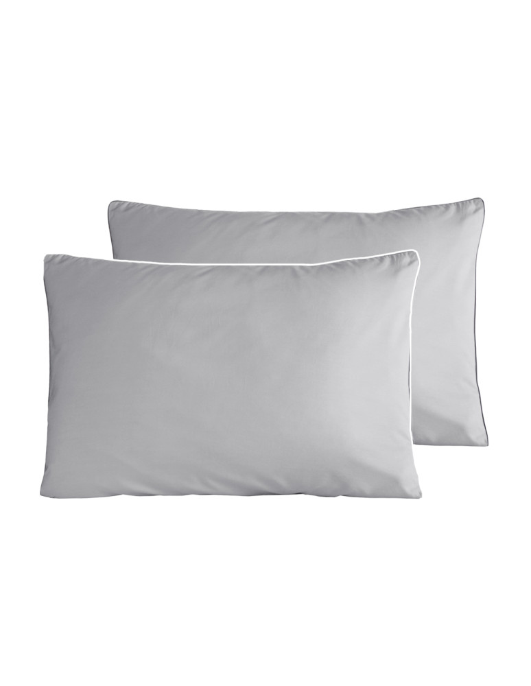 Parure housse de couette percale de...