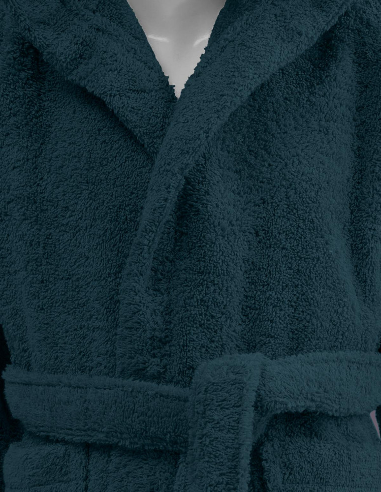 Peignoir enfant à capuche 400 g/m²...