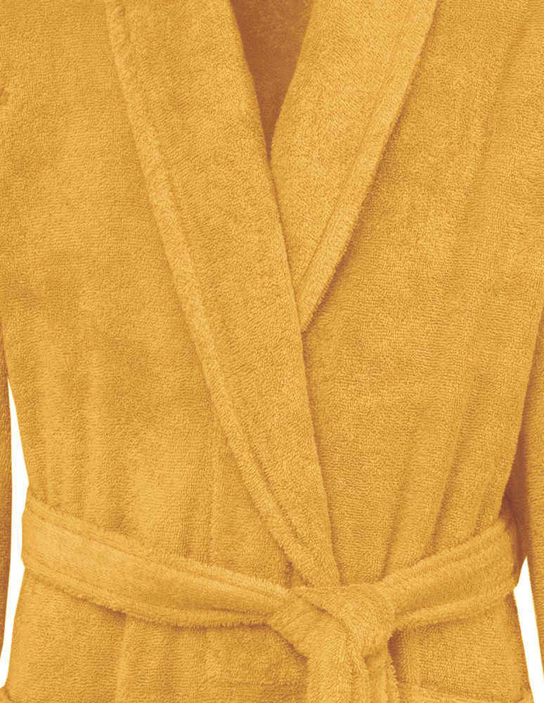 Peignoir éponge homme-femme col châle...