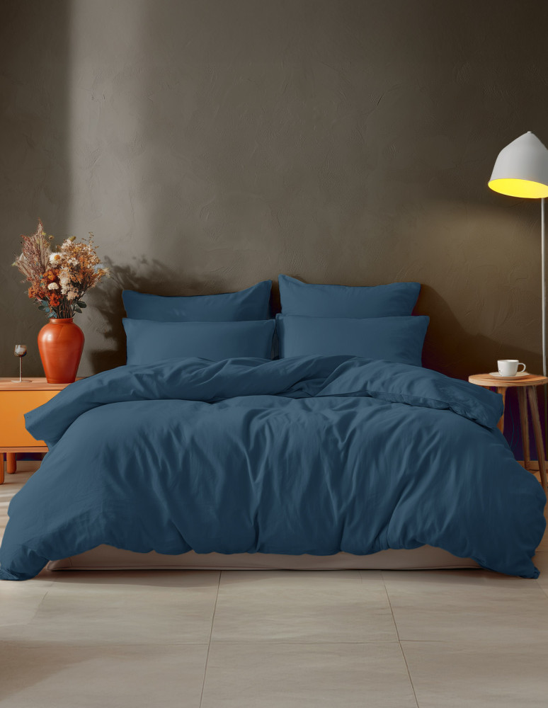 Parure housse de couette avec 2 taies...