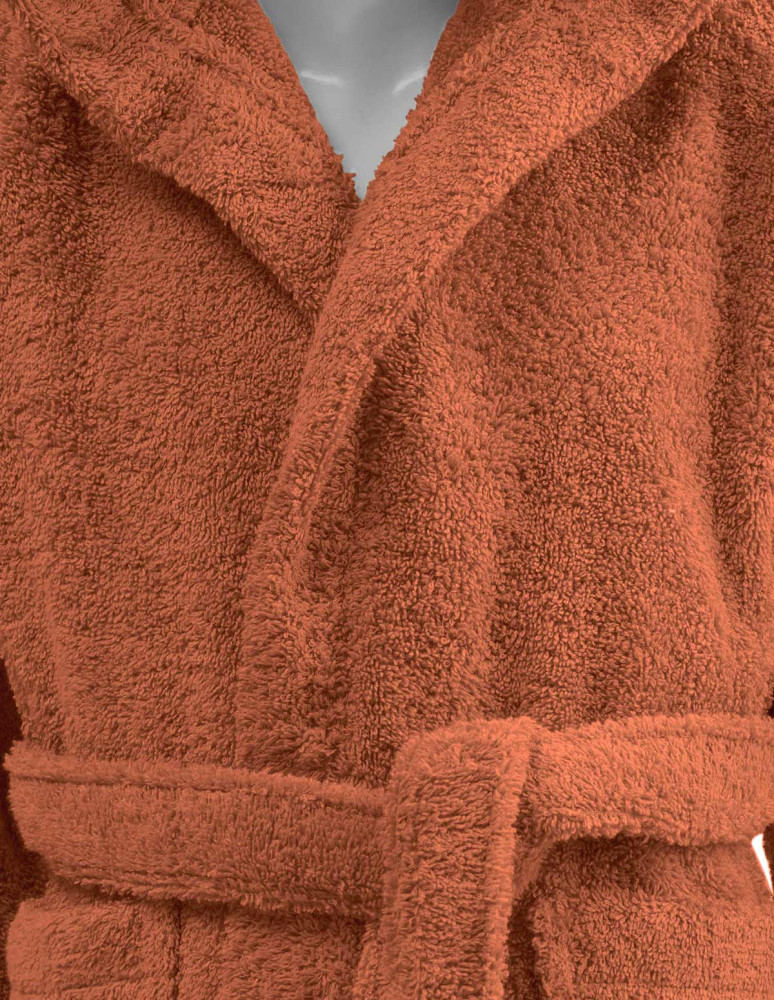 Peignoir enfant à capuche 400 g/m²...