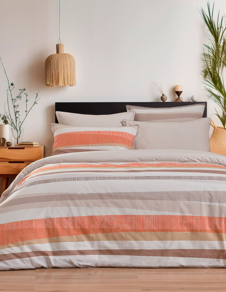 Drap housse en percale de coton...