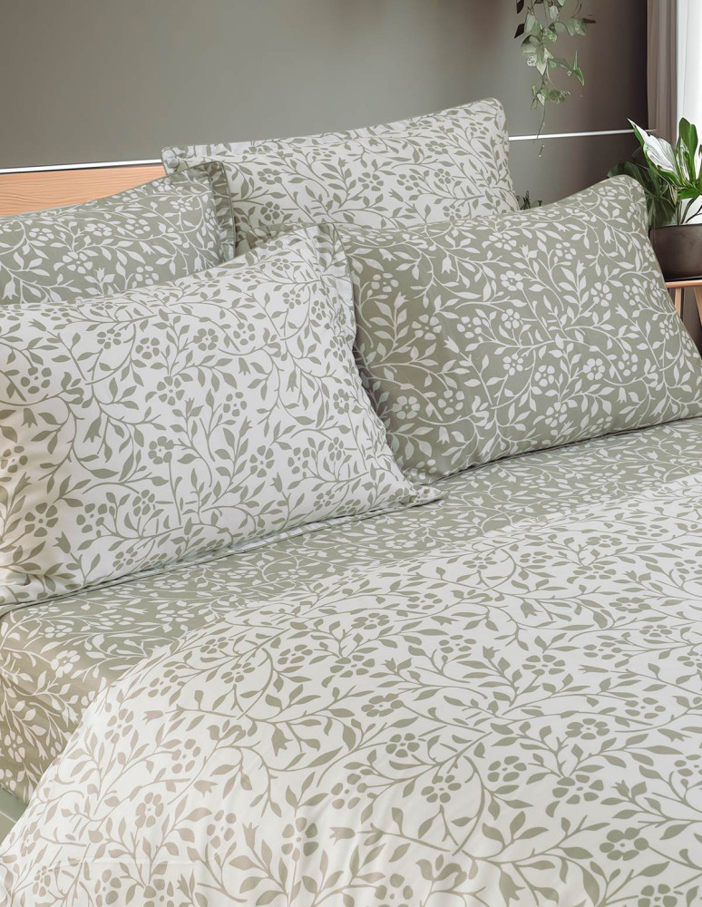 Parure housse de couette satin + 2...