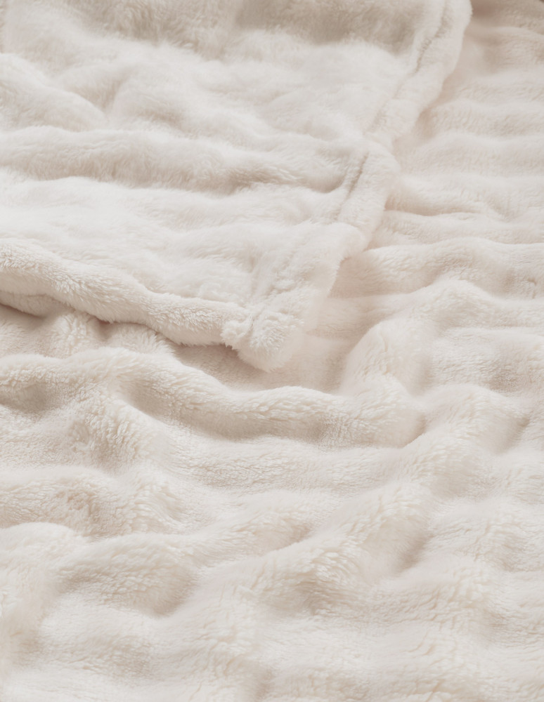 Plaid polaire doux et chaux SILBURY HILL