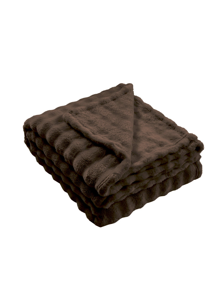 Plaid polaire doux et chaux SILBURY HILL