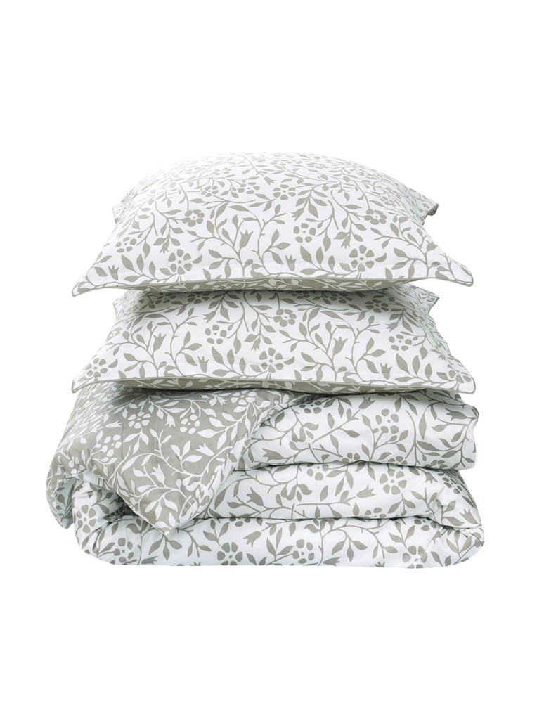 Parure housse de couette satin + 2...