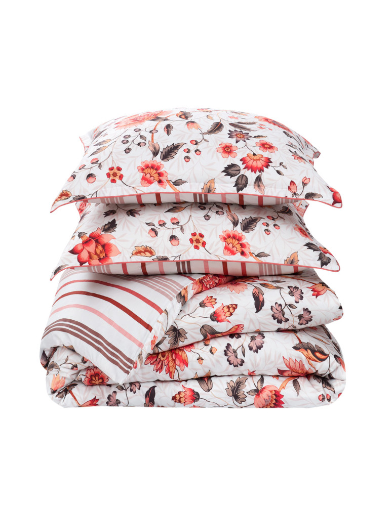 Parure housse de couette satin + 2...