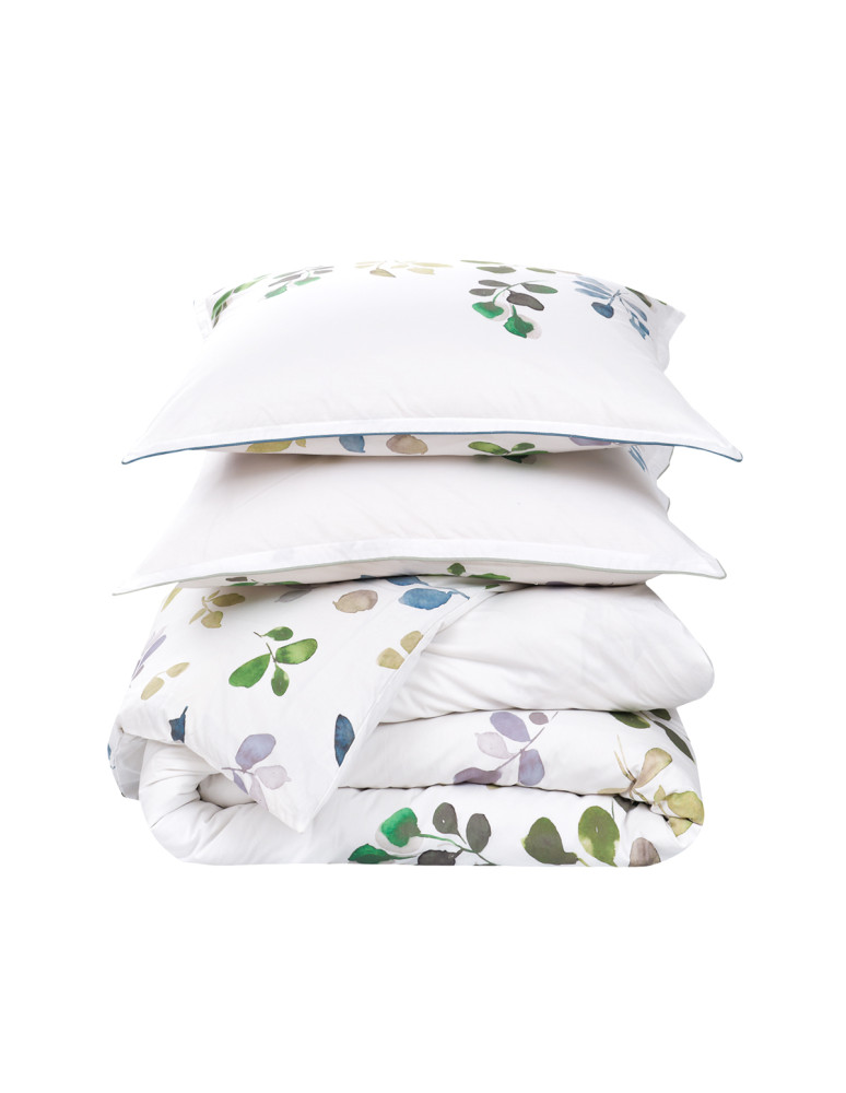 Parure de lit avec 2 taies 65x65 cm...