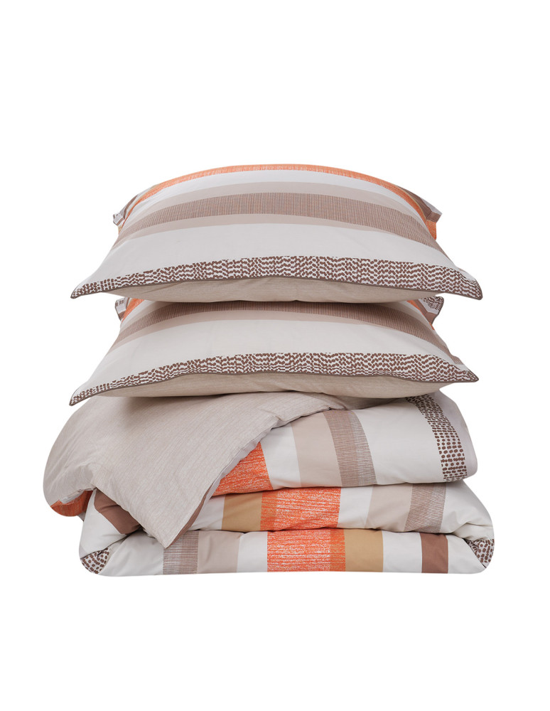 Parure de lit avec 2 taies 65x65 cm...