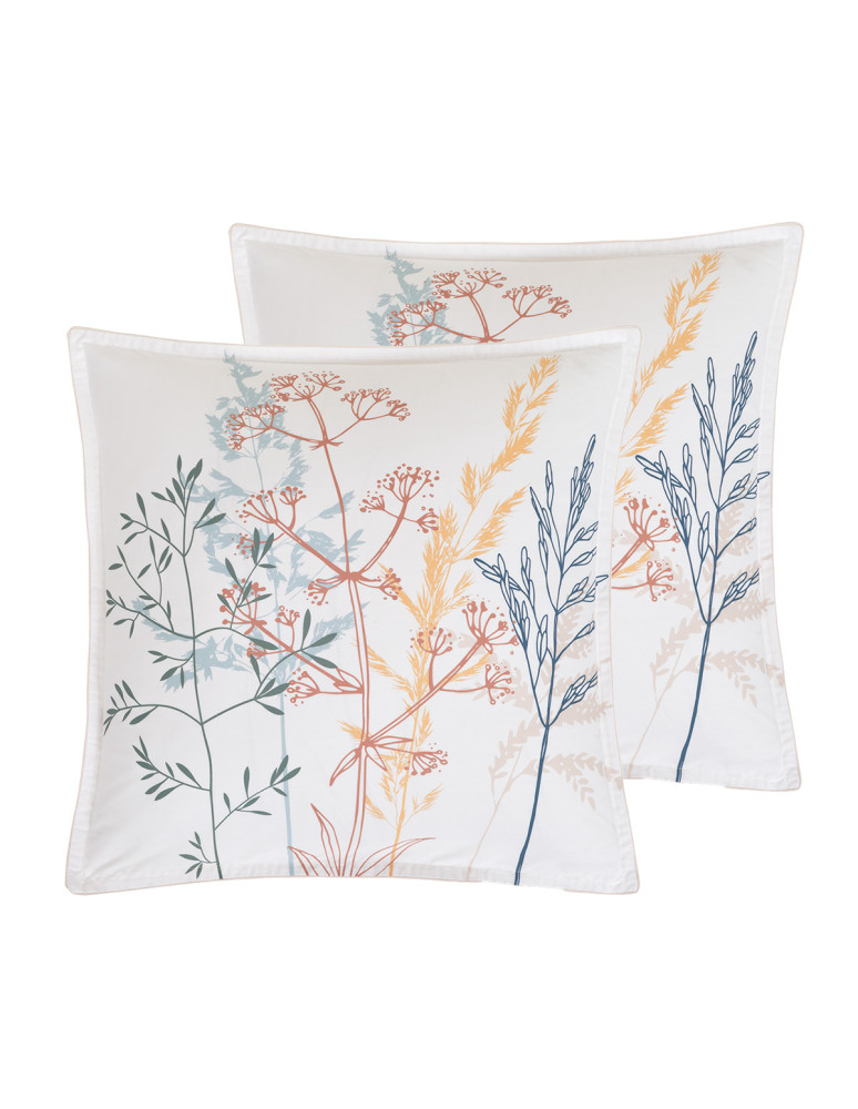 Parure de lit avec 2 taies 65x65 cm...