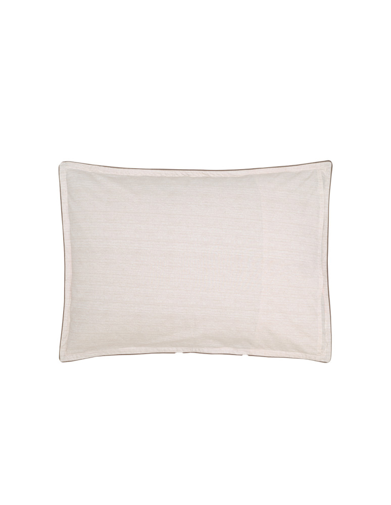 Lot de 2 taies d'oreillers en percale...