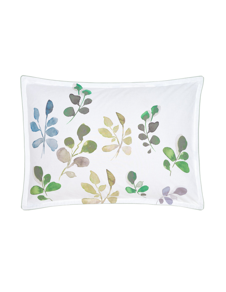 Lot de 2 taies d'oreillers en percale...