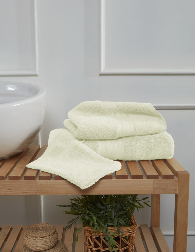 Ensemble de bain 3 pièces (1 drap de...