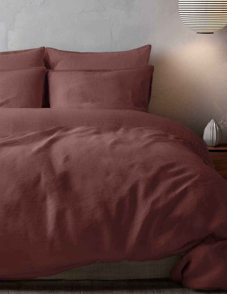 Parure housse de couette percale...