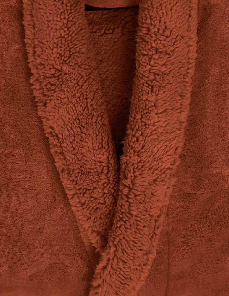 Peignoir mixte polaire chaud doublé...