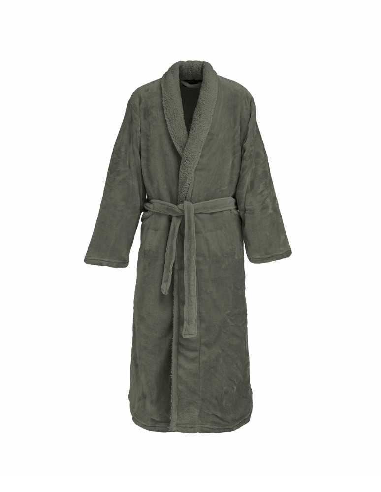 Peignoir mixte polaire chaud doublé...