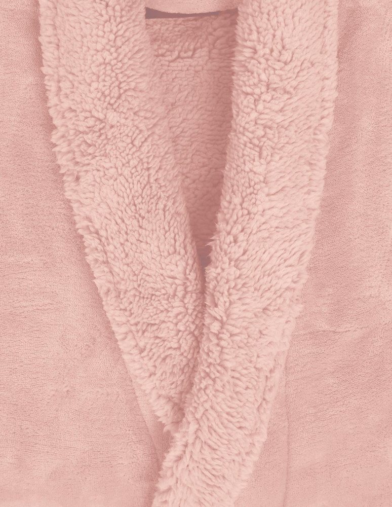 Peignoir mixte polaire chaud doublé...