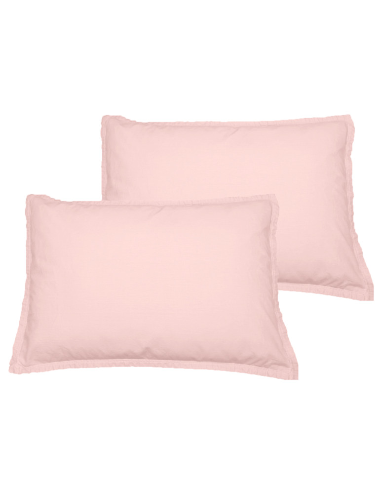 Lot de 2 taies d'oreiller jersey de...