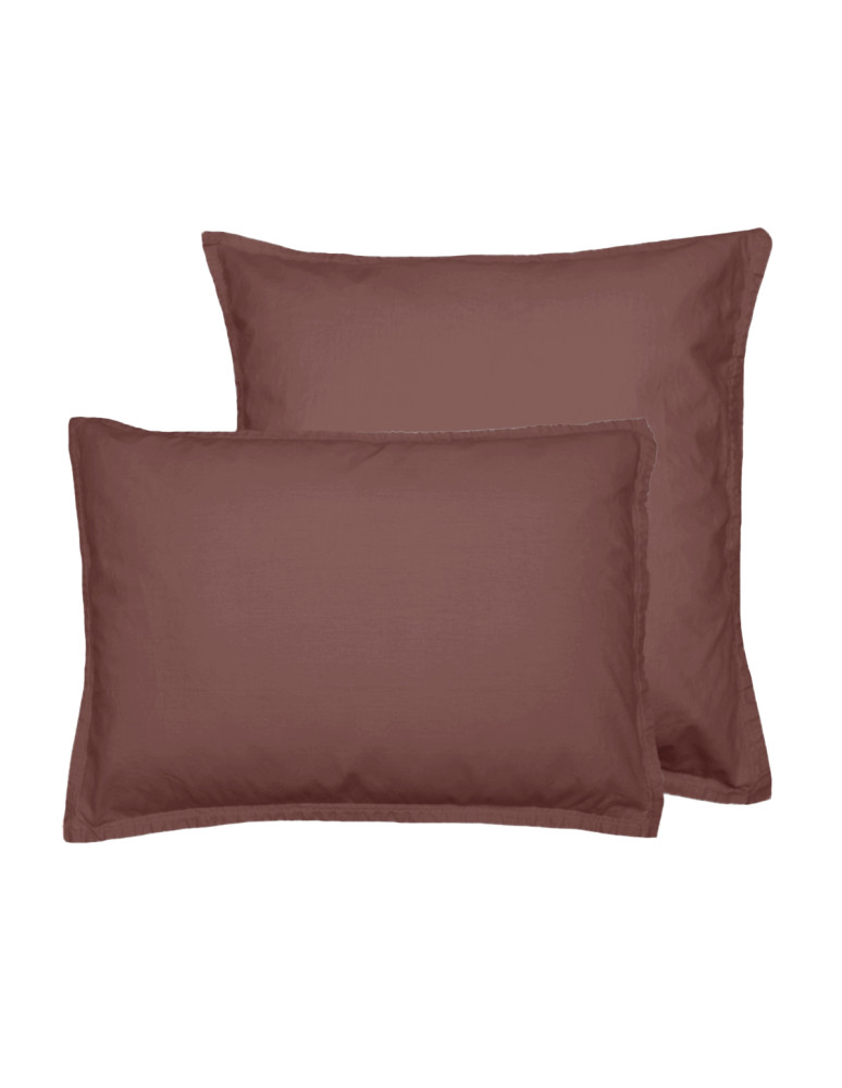 Lot de 2 taies d'oreiller jersey de...