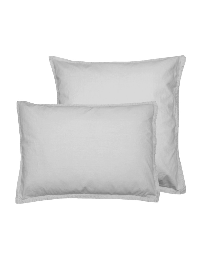 Lot de 2 taies d'oreiller jersey de...