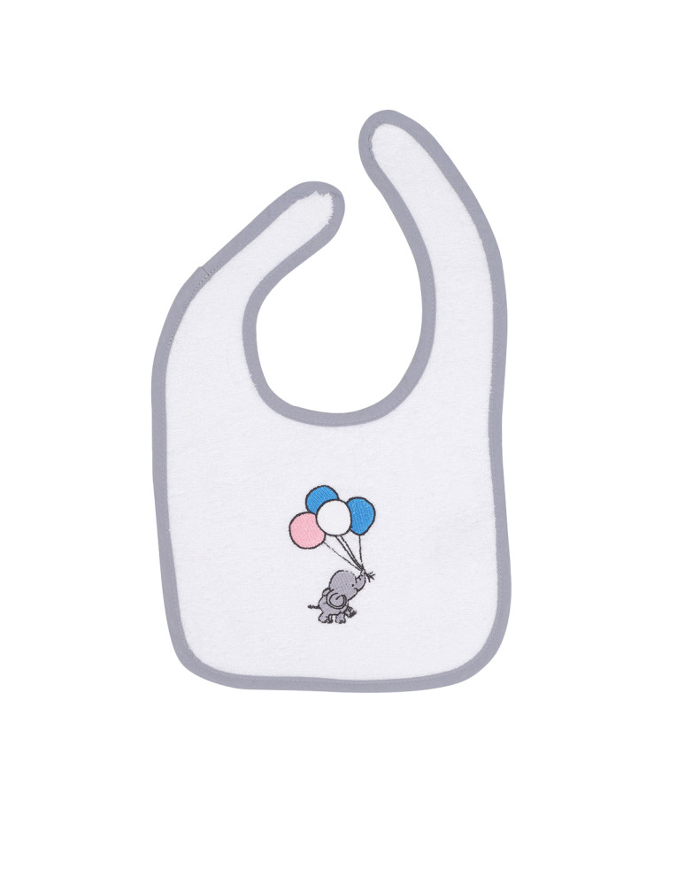 Lot de 2 bavoirs SIDNEY L'ELEPHANT