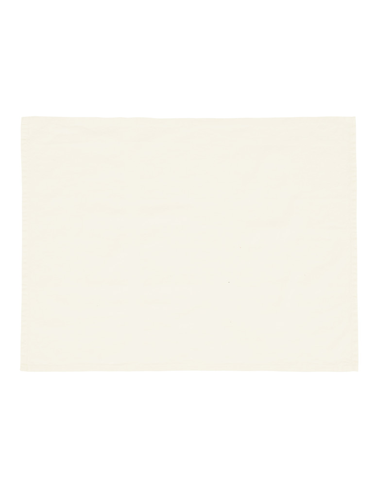 Lot de 3 torchons coton/lin unis SOFT...