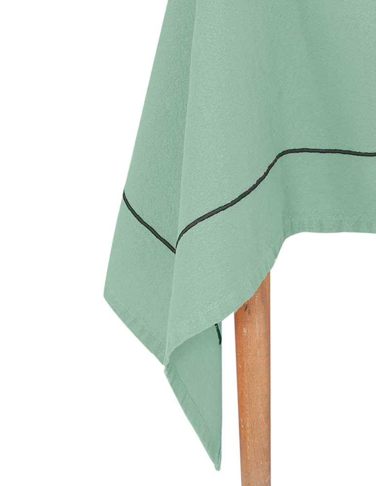 Nappe coton/lin unie SOFT DYED