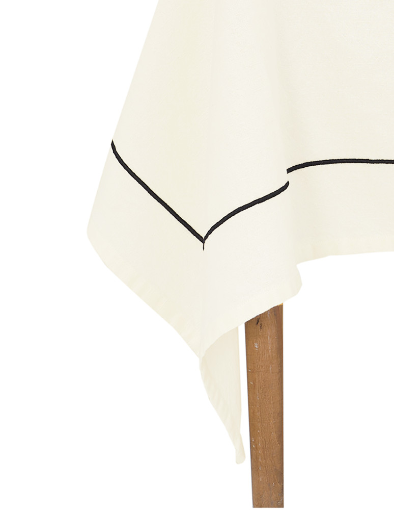 Nappe coton/lin unie SOFT DYED