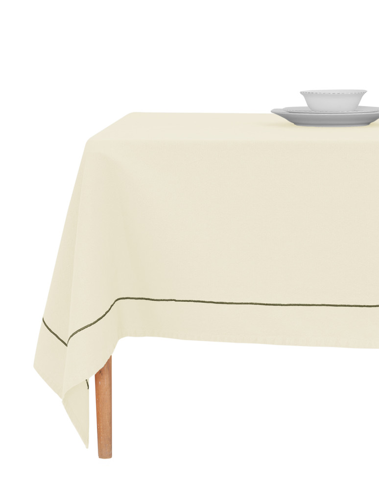 Nappe coton/lin unie SOFT DYED