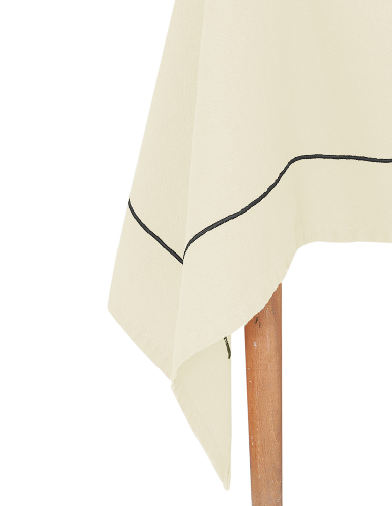 Nappe coton/lin unie SOFT DYED 2