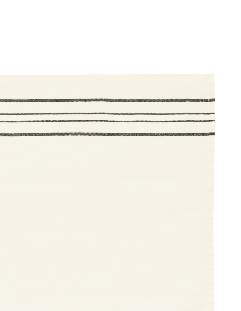 Lot de 3 torchons coton/lin à larges...