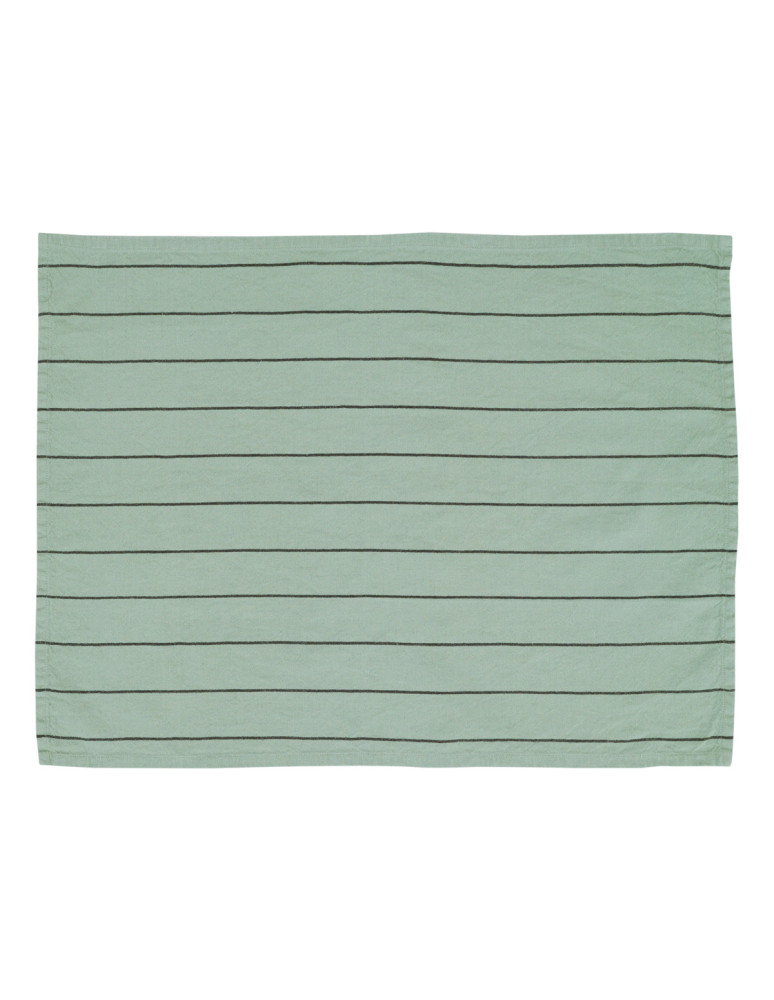 Lot de 3 torchons coton/lin fines...