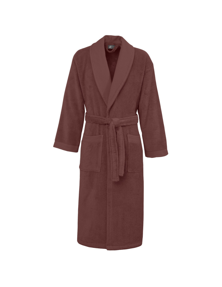 Peignoir de bain moelleux mixte col...