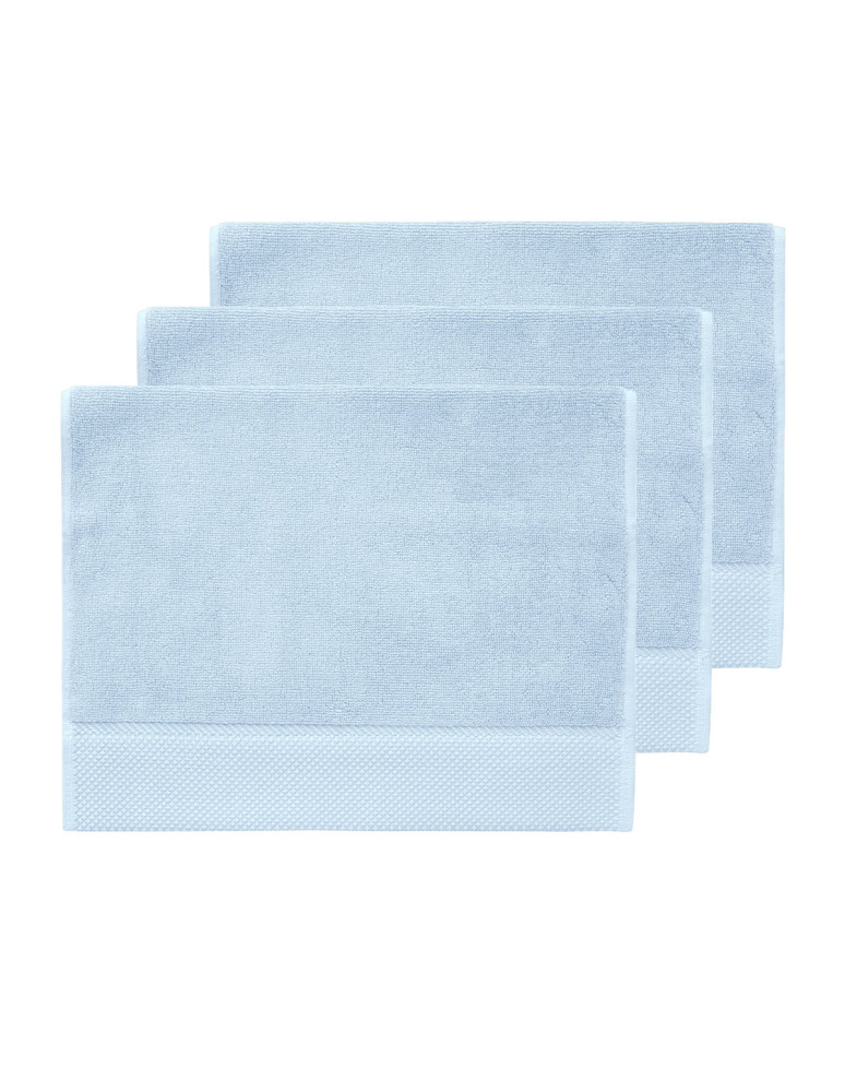 3 grandes serviettes invité Zéro...