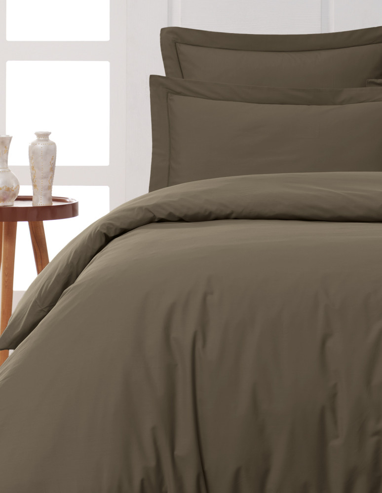 Lot de 2 taies d'oreiller en percale...