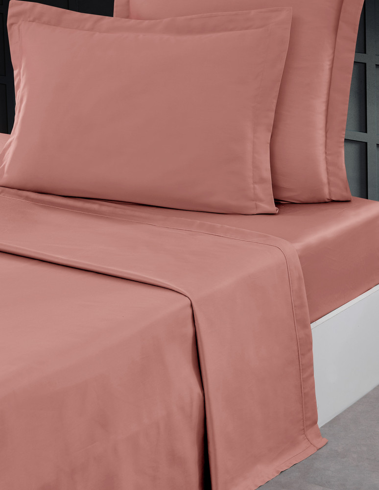 Drap plat en percale de coton SOFT...