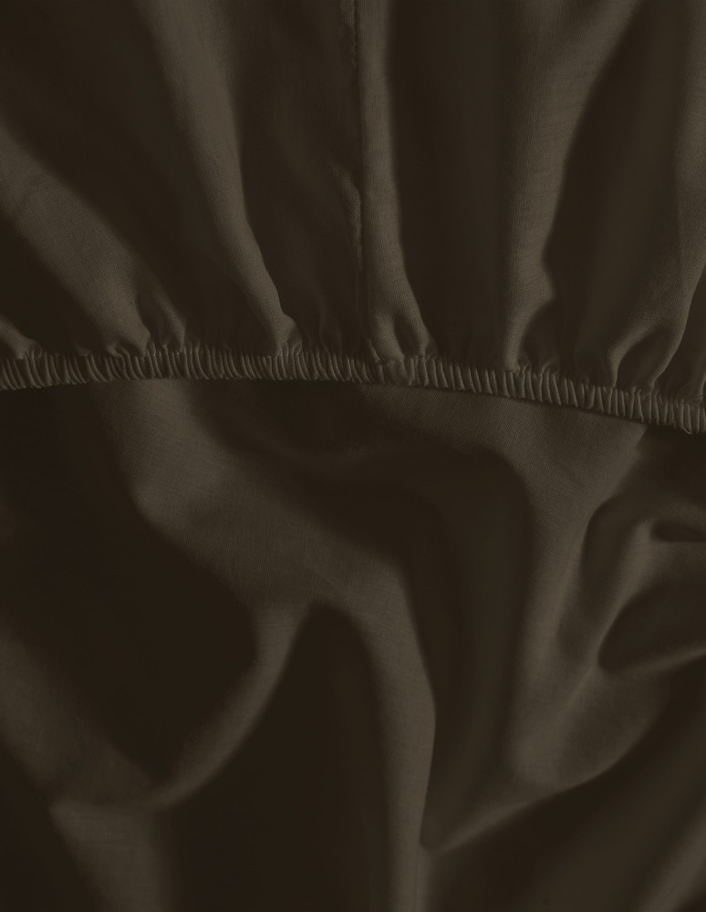 Drap housse en percale de coton...