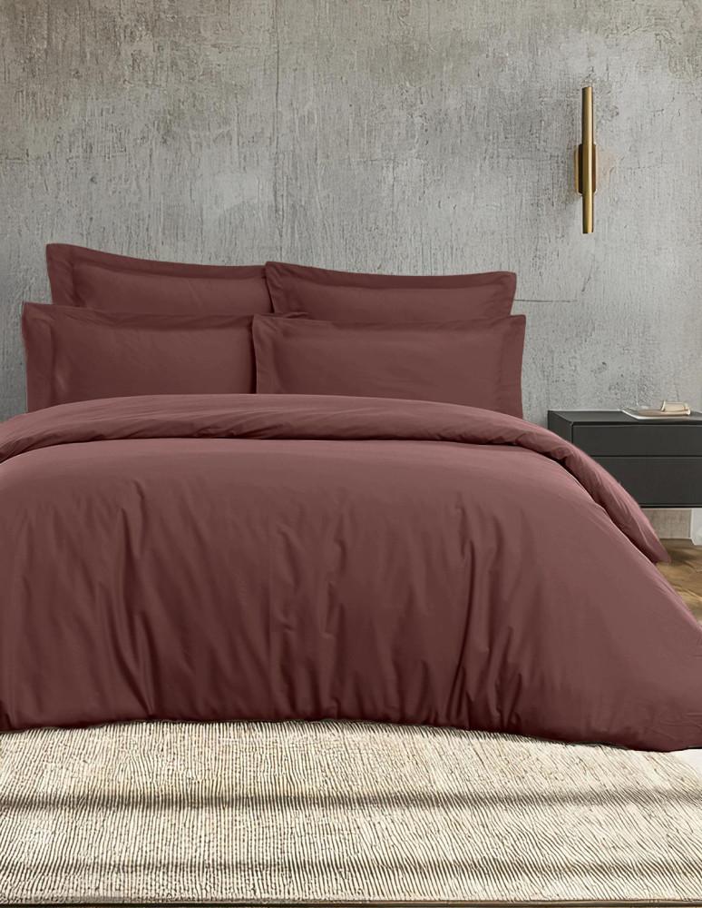 Housse de couette en satin de coton...