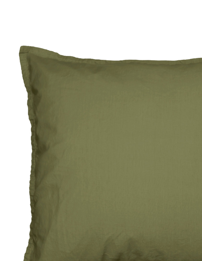 Lot de 2 taies d'oreiller en coton...