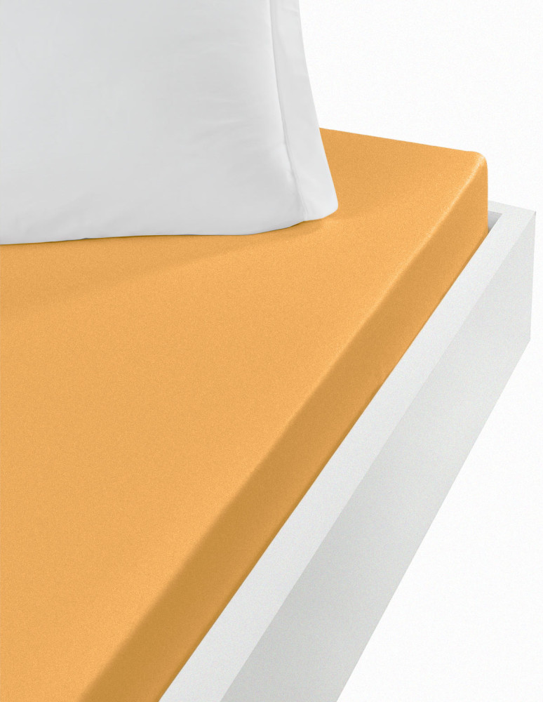 Drap housse jersey coton peigné...