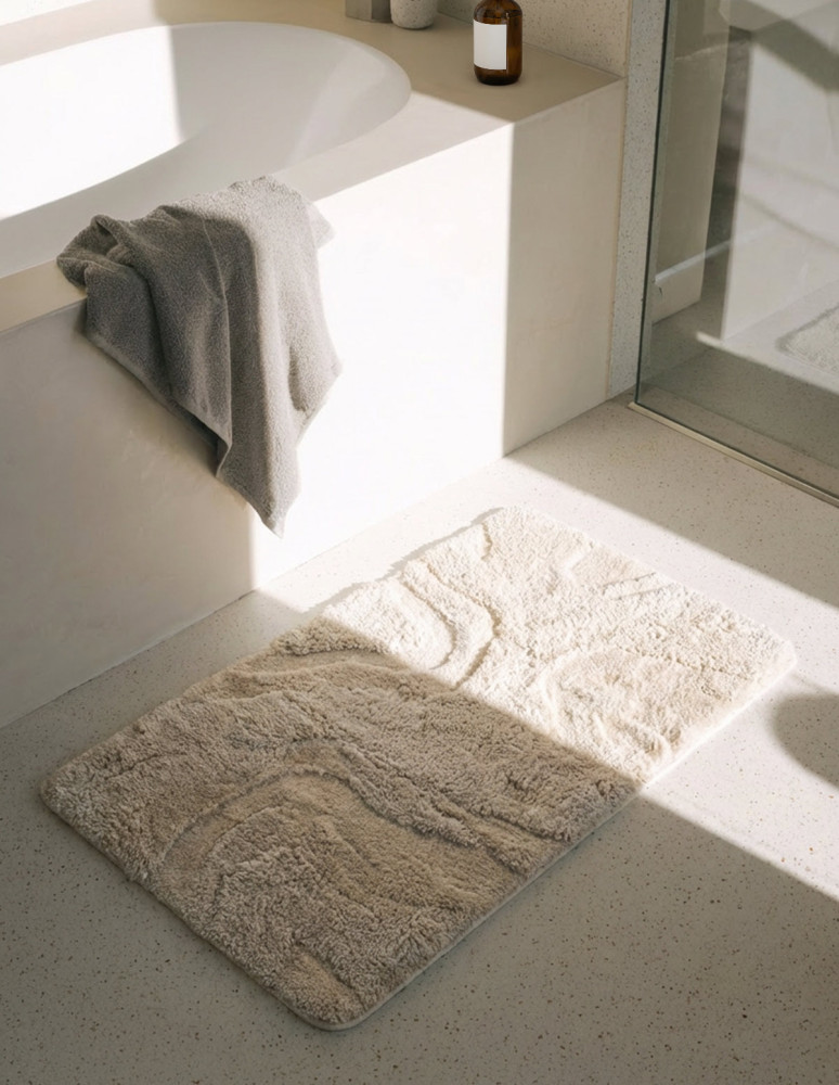 Tapis doux & épais de bain...
