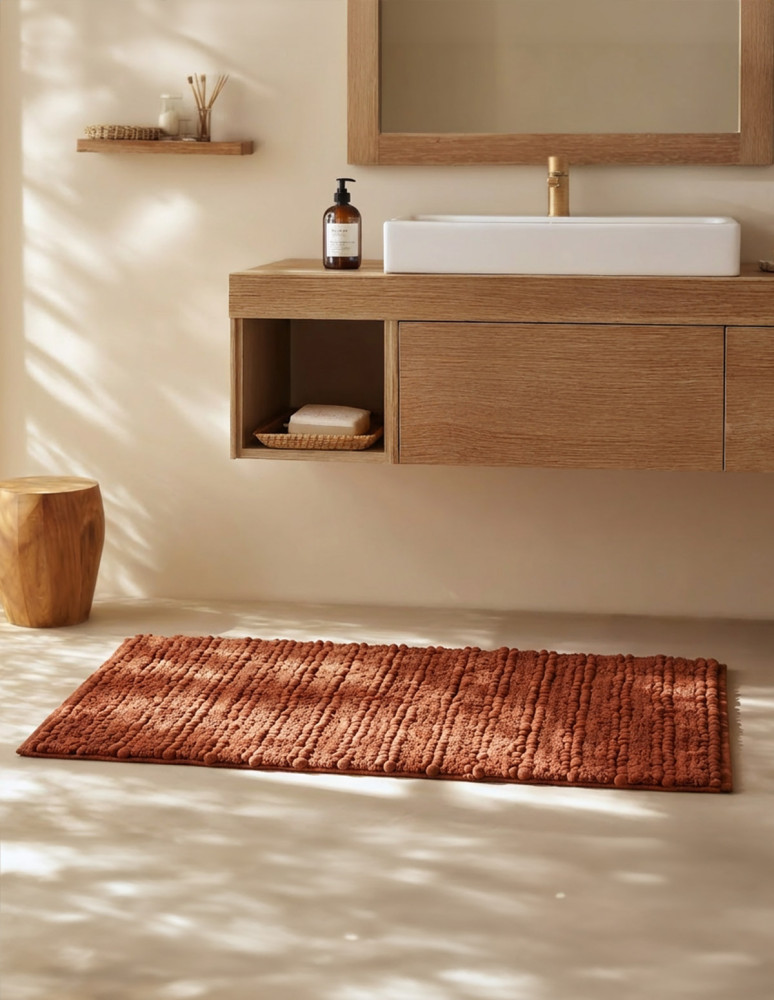 Tapis de bain et descente...