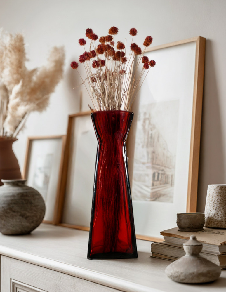 Vase en verre recyclé GOTLAND