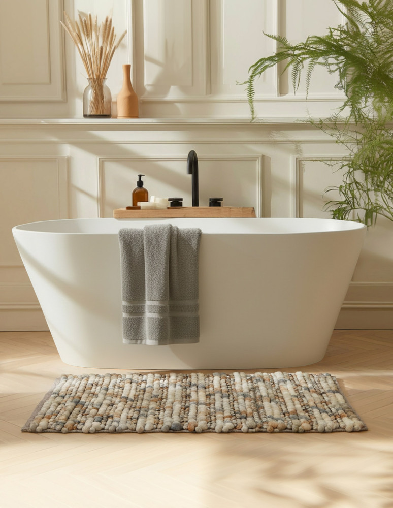 Tapis de bain et descente de lit PALLINE