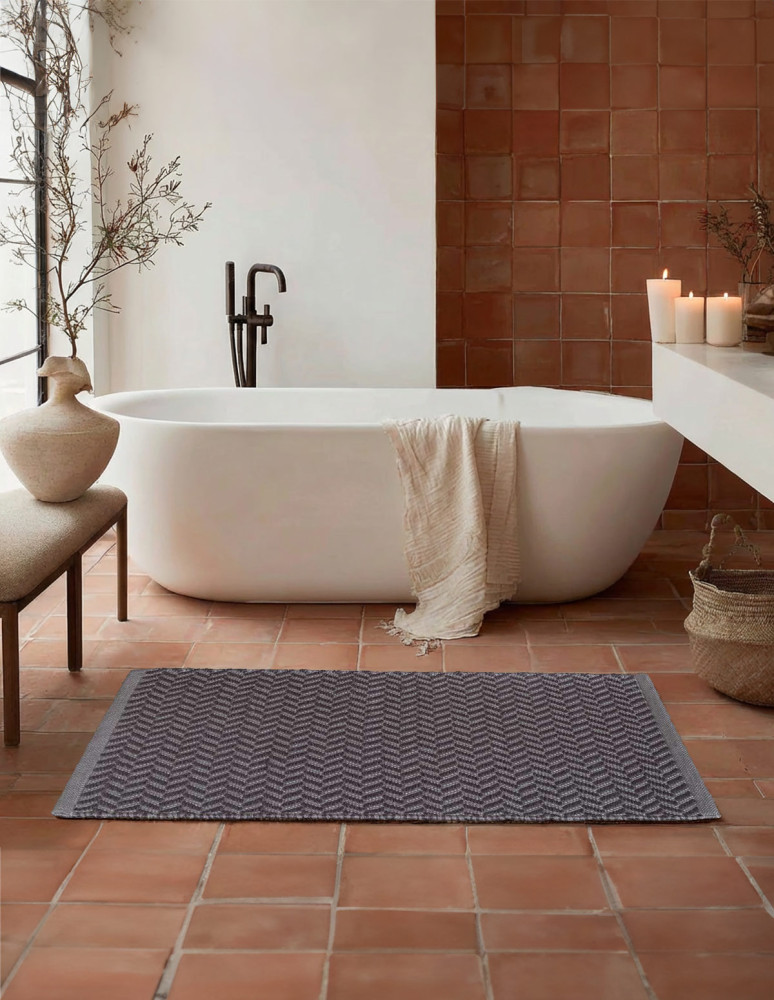Tapis de bain et d'intérieur CHEVRON
