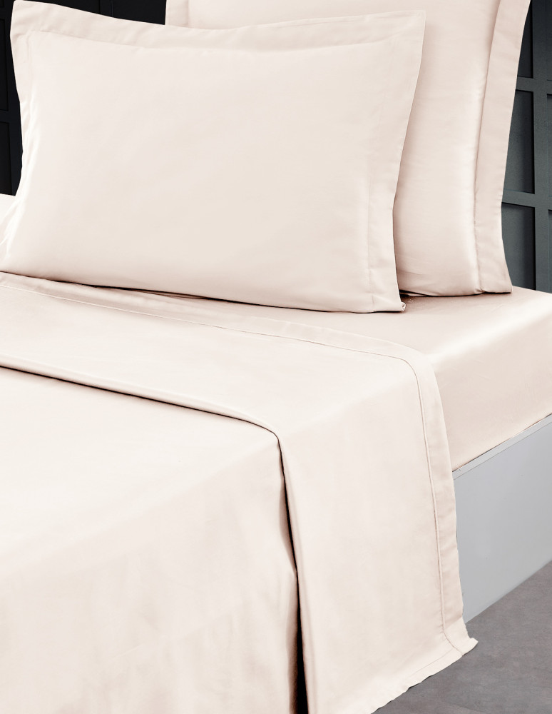 Drap plat en percale de coton SOFT...